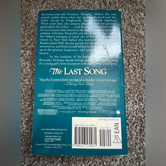 Lot of 4- Nicholas Sparks- Paperback Editions - Picture 4 of 9